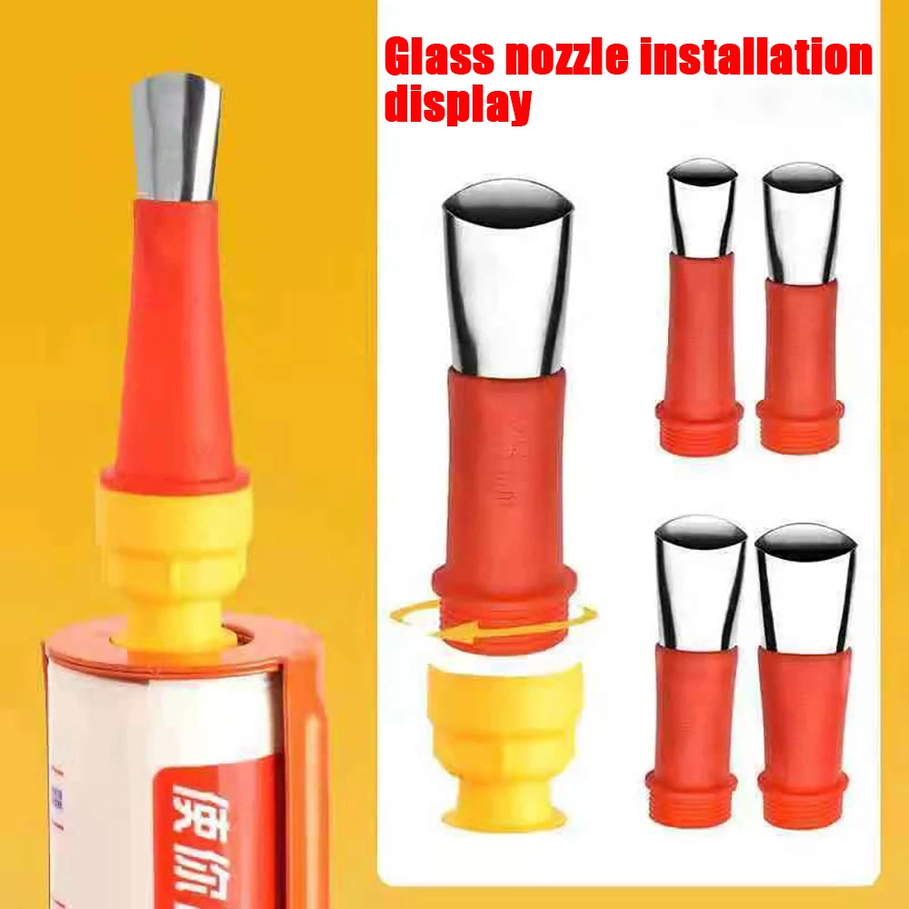 Integrated Nozzle Set for Caulking