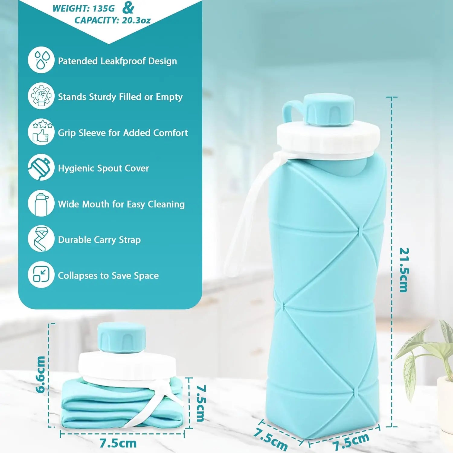 Foldable Water Bottle