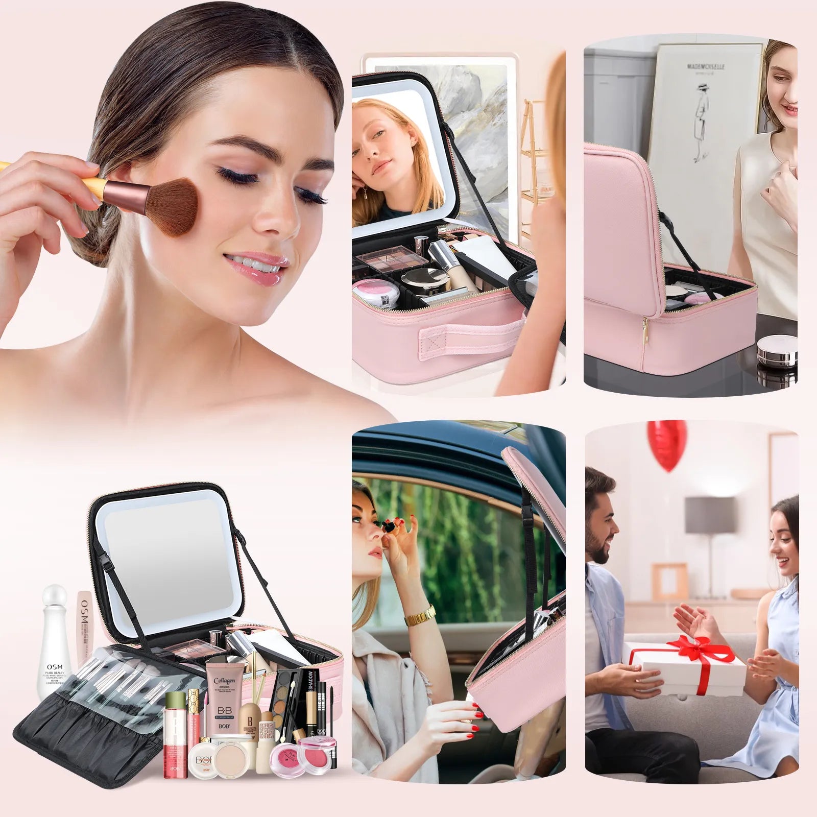 Premium LED Makeup Bag